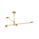 Loft Industry Modern - Brass Button Chandelier